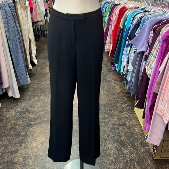 NyGard Ladies black lined dress slacks 12 - Picture 1 of 5